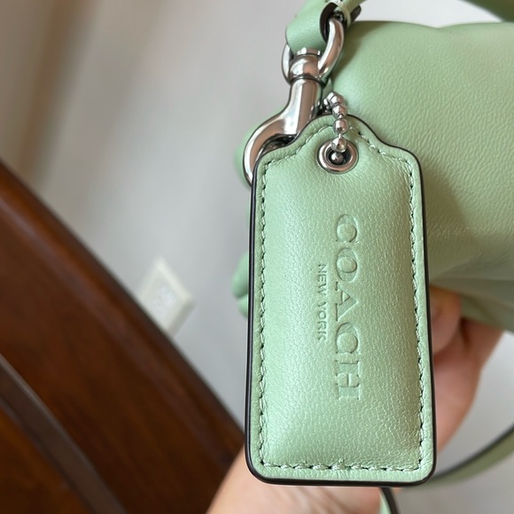 Coach Pillow Tabby 18 in Pale Pistachio - Picture 11 of 17